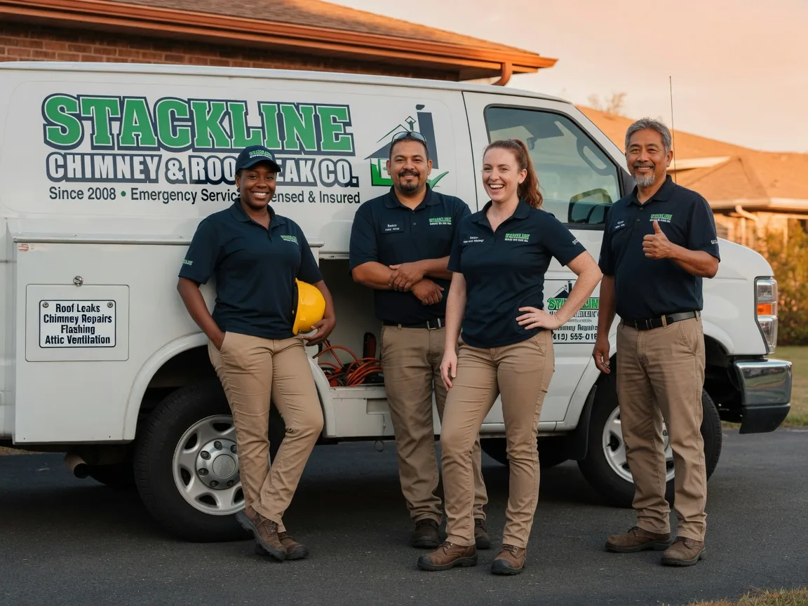 Chimney flashing repair company in Medford, OR